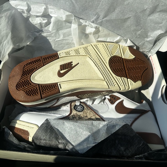 Stussy x Air Flight 89 Low SP “Pecan” - Picture 4 of 4